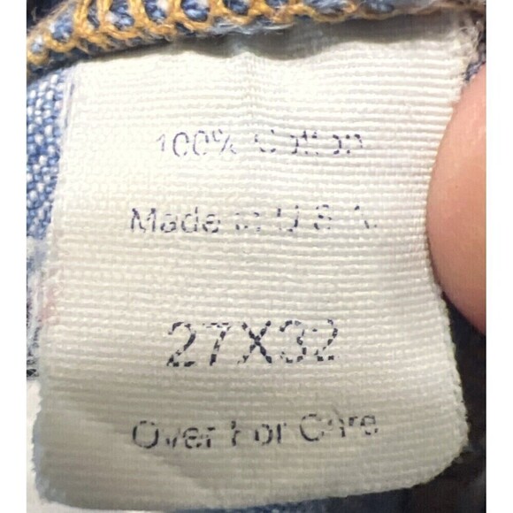 Vintage Abercrombie & Fitch Jeans Womens 27x32 5 Pocket‎ Made In USA 1892 - Picture 6 of 6